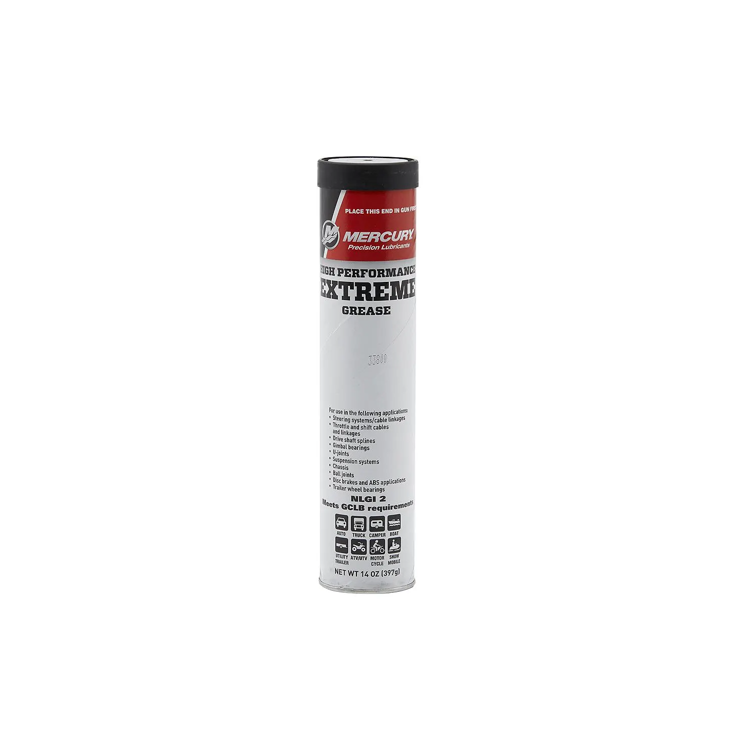 Mercury High Performance Extreme Grease, Multi-Purpose Marine Lubricant | Mercury Marine | Mercury Marine | USA Mercury High Performance Extreme Grease, Multi-Purpose Marine Lubricant | Mercury Marine | Mercury Marine | USA