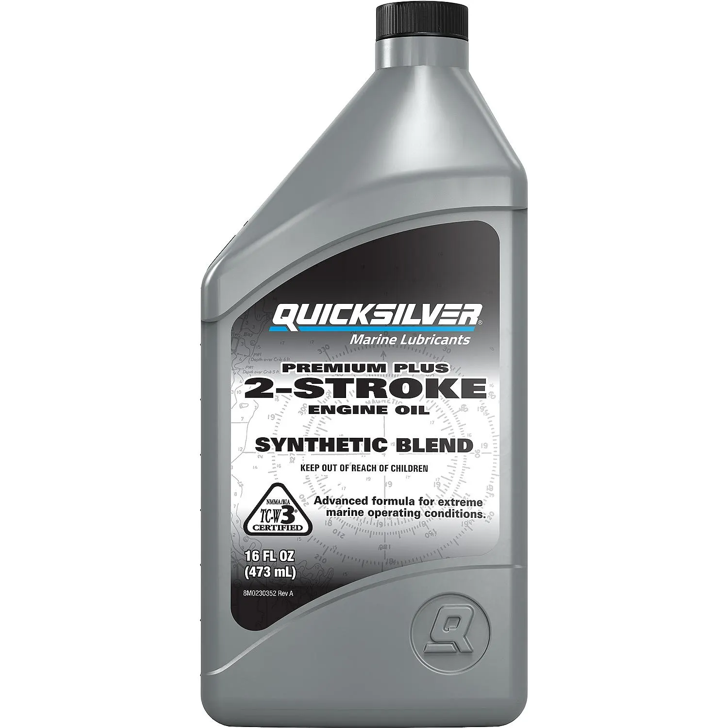 Quicksilver Premium Plus 2-Stroke Synthetic Blend Marine Engine Quicksilver Premium Plus 2-Stroke Synthetic Blend Marine Engine